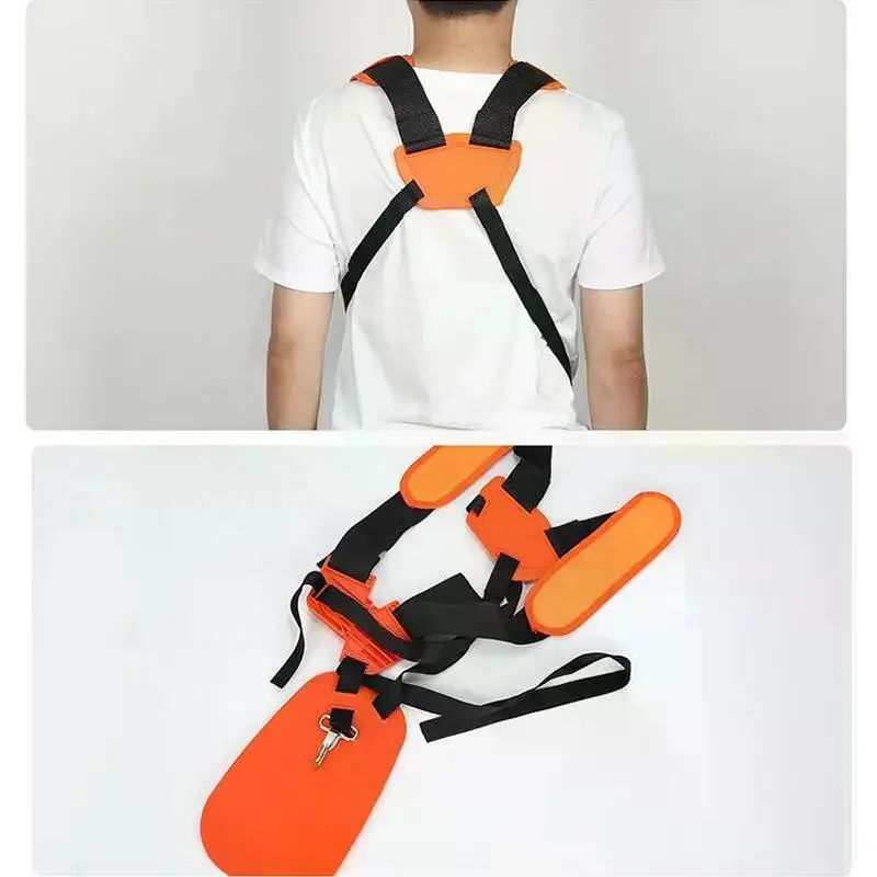 

Adjustable Double Shoulder Strap Harness Belt for Garden Mower & Brush Cutter