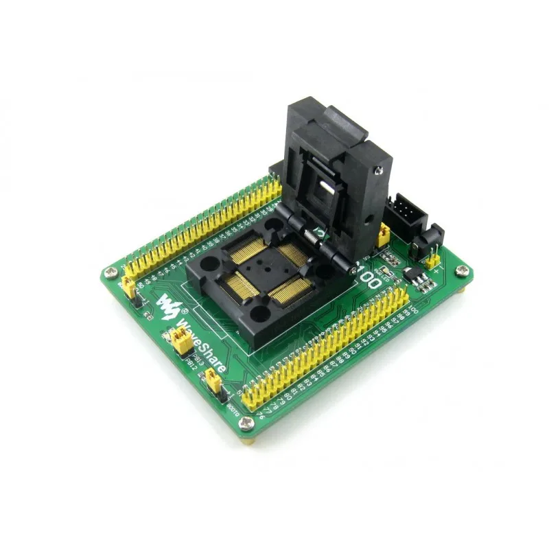 

Makerseek STM32-QFP100 SKU 3468 Waveshare STM32 QFP100, Programmer Adapter,