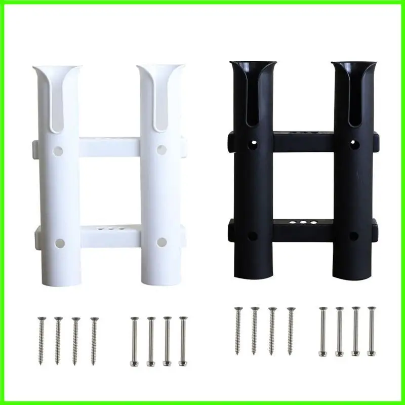 

Marine Boat Fishing Rod Holder Rack Support Durable Plastic Stand Hardware for Fishing Box Easy to Install