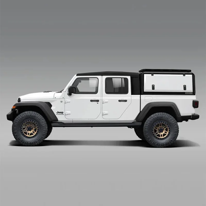 

Top quality STLF Aluminum Alloy Pickup Truck Bed Hardtop Topper Canopy