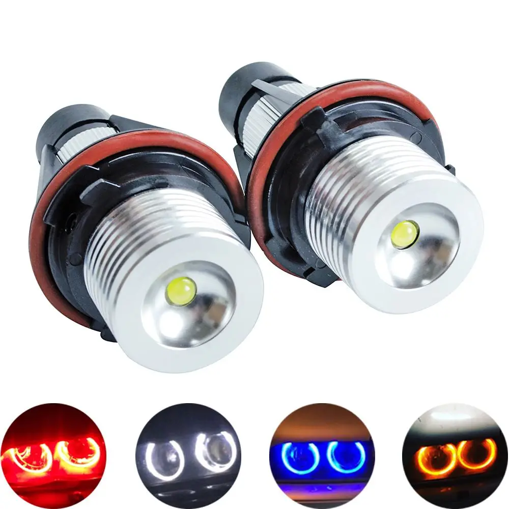 2Pcs Practical Angel Eye Marker Auto Lamp Error Free LED Bulb Car Side Light For BMW E39 5W E53 E60 E61 E63 X5