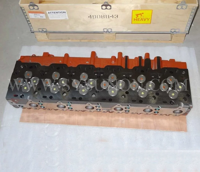 Cylinder Head Assy QSL9 Engine Cylinder Head With Valves 3973631