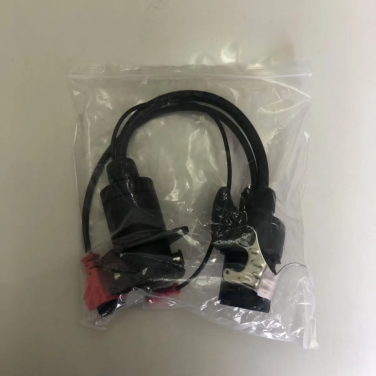 

New 7638 OBD2 Trailer Diagnostic Adapter Cable EBS ISO 7638 Compatible with Bosch Autel Autocom for Truck Vehicles