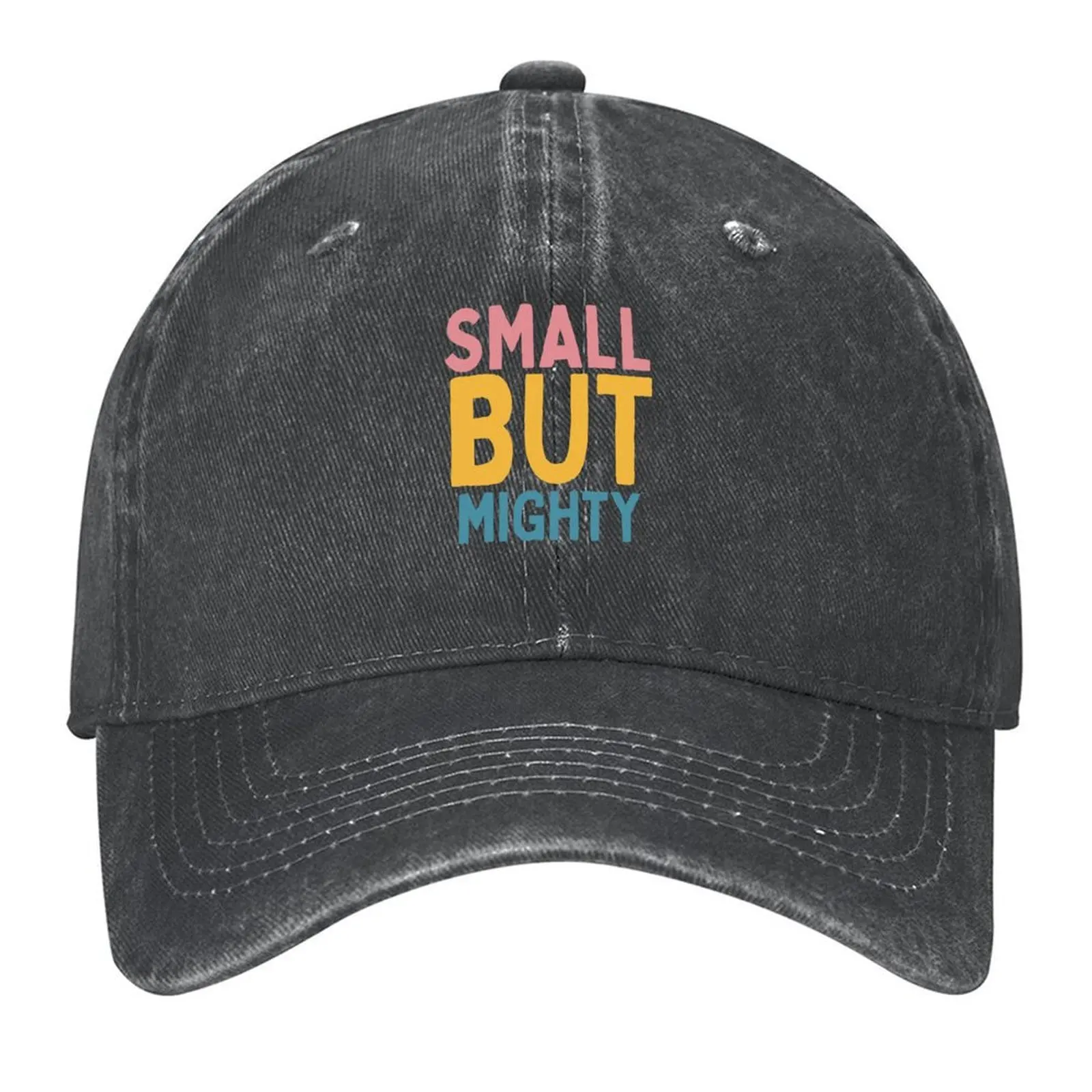 

Small But Mighty Baseball Cap Sports Cap beach hat Ball Cap Horse Hat Woman Men's