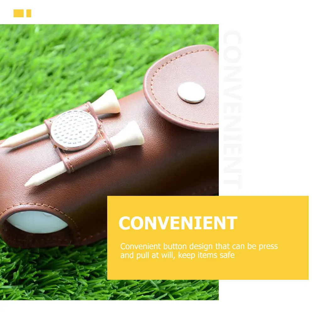 Golf Ball Bag Premium Waist Storage Durable Portable Compact Golf Accessories For Daily Use Sports Supplies