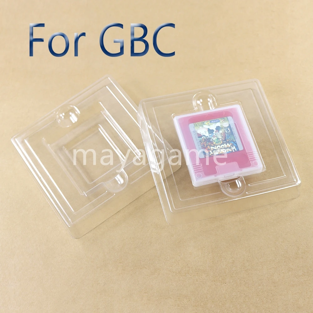 1pc For Gameboy Color Replacement Cartridge Inlay Insert Tray US EU Version For GBC Game Card Packaging Inner Box