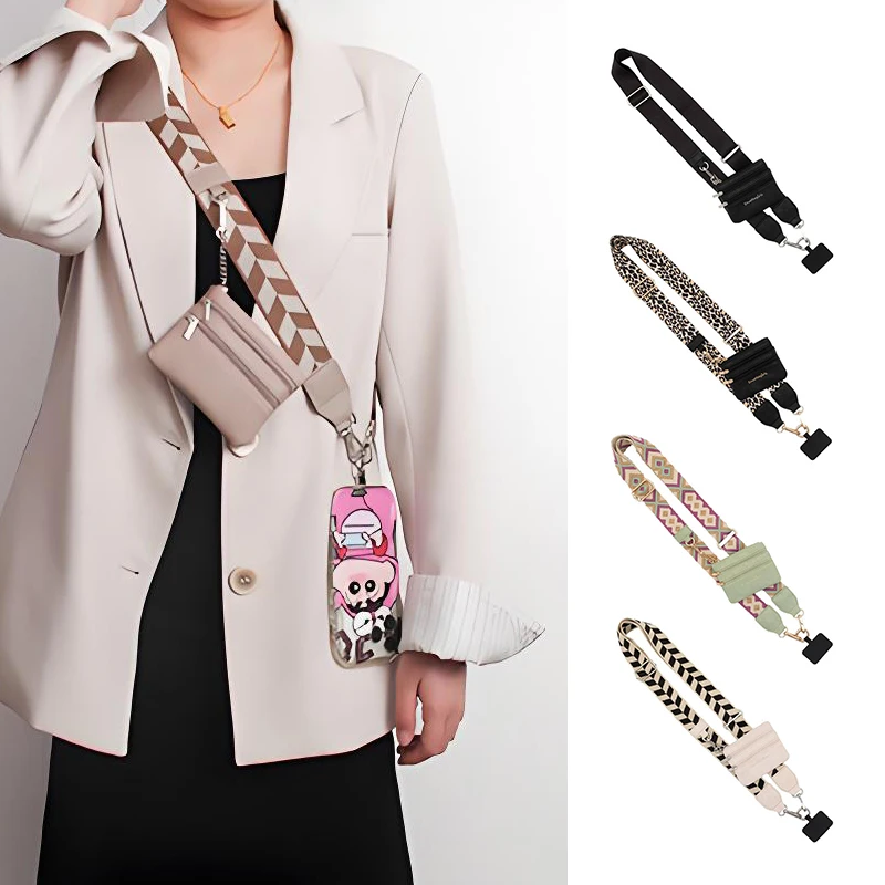 

Ремешок для телефона для женщин, плечевой ремень через плечо, цепочка с сумкой - регулируемый, съемный сменный ремешок для сумки, аксессуары