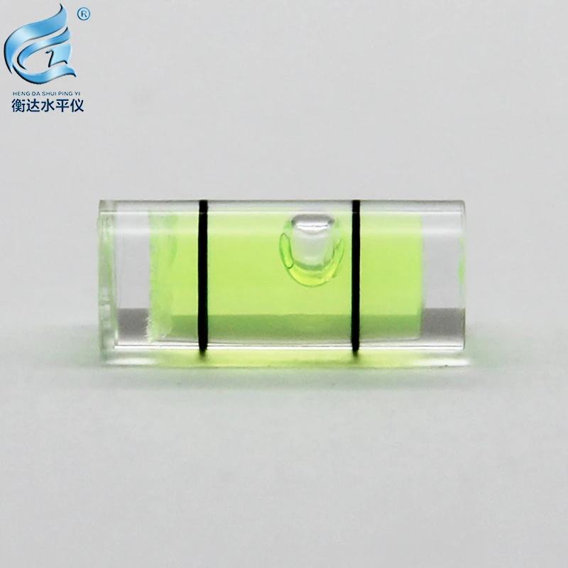 Cylindrical horizontal bubble mini small level portable level bubble plastic level high-precision bubble level