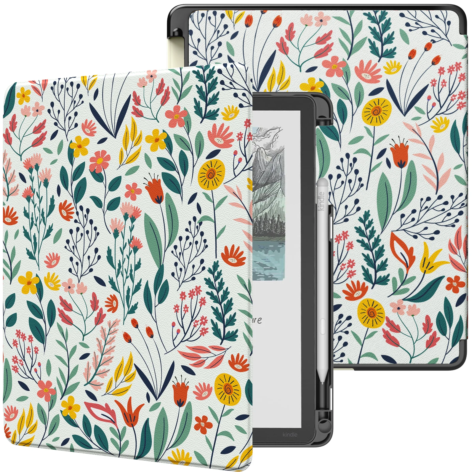 

MoKo Case with Pen Holder for All-New 11" Kindle Scribe (3rd Generation -2025)&Kindle Scribe Colorsoft (1st Gen 2025)Shell Cover