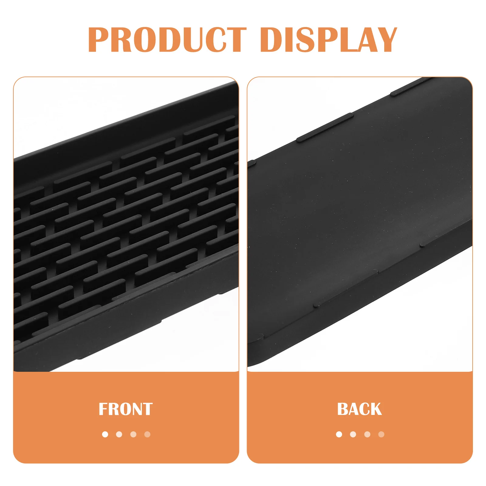 

Silicone Storage Tray Stylish Non-Slip Heat Insulation Pad For Kitchen Bathroom Hotel Restaurant Countertop Dish Drying