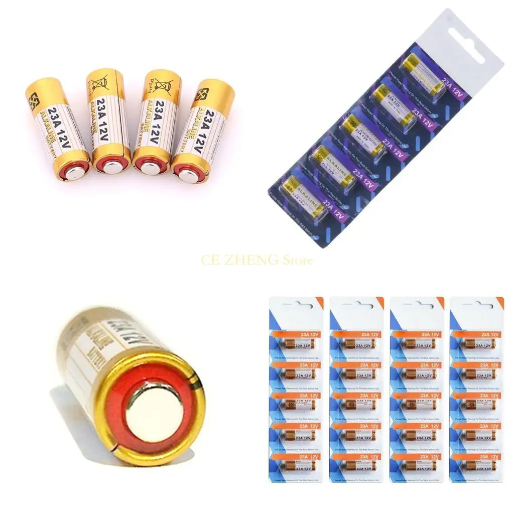 

E56B 12V A23 Alkaline Batteries High Energy For Toy For Security Remote Controls