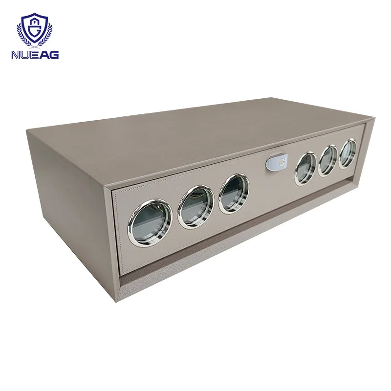 

China Supplier New Design Colorful Classical Luxury Safe Jewelry Watch Safe Box