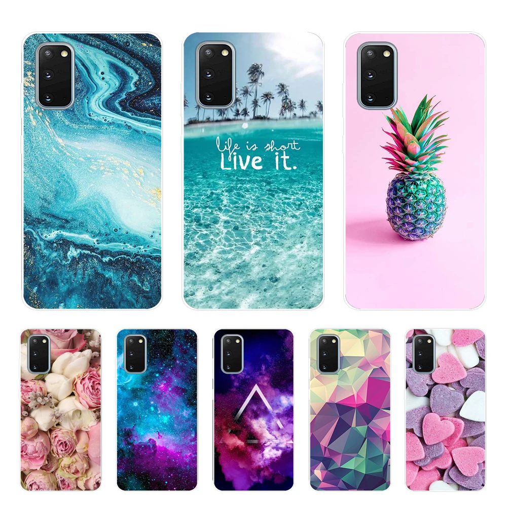 Case For Samsung Galaxy S20 FE Case S20 Ultra Soft Silicone Back Cover Phone Case For Samsung S20 FE Case S 20 Plus Case Fundas