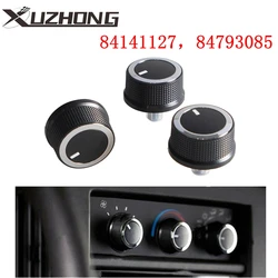 3Pcs Car AC Heater Control Knob Air-con Buttons Switch Part No.84793085 For Chevrolet Express 1500 For GMC Savana 08-17 SLJ-1167
