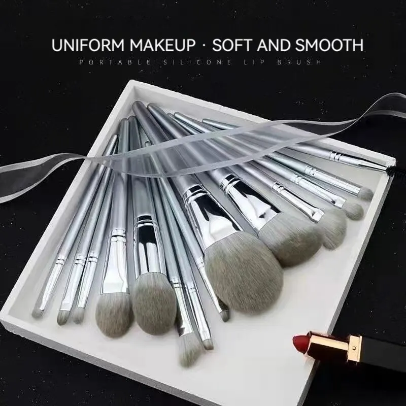 14pcs Makeup Brushes Set Affordable Student Professional Makeup Tools Super Soft Bristles With Makeup Brush Storage Bag