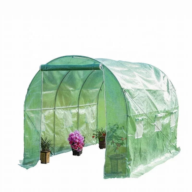 Easily Assembled Plastic Vegetable Tunnel Greenhouse Dome-Style Green House