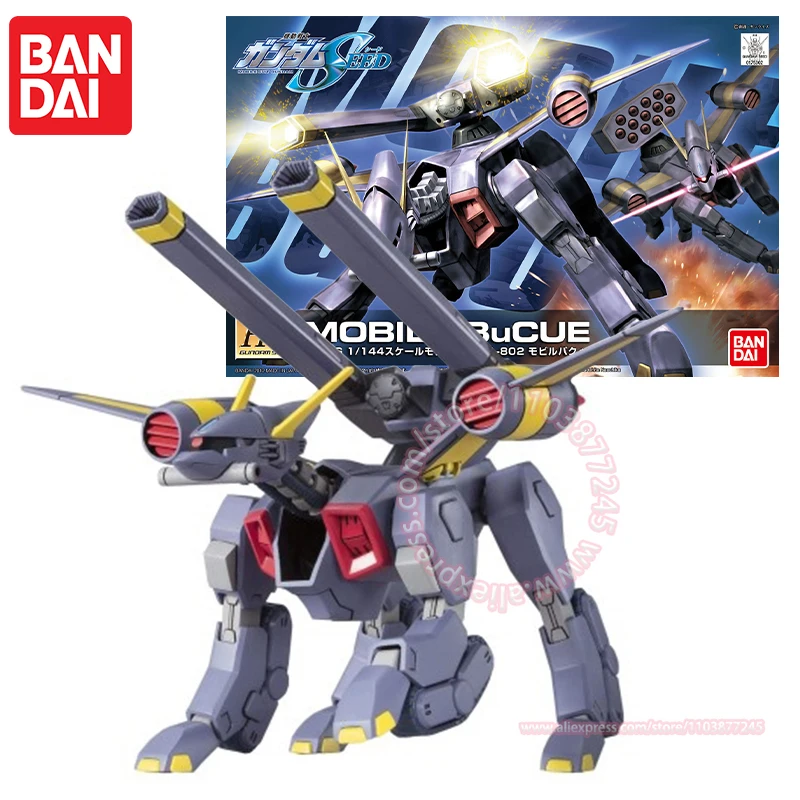 BANDAI SEED R12 HG 1/144 MOBILE BuCUE TMF/A-802 Assembled Model Children's Toy Anime Peripheral Trendy Figures Desktop Ornaments