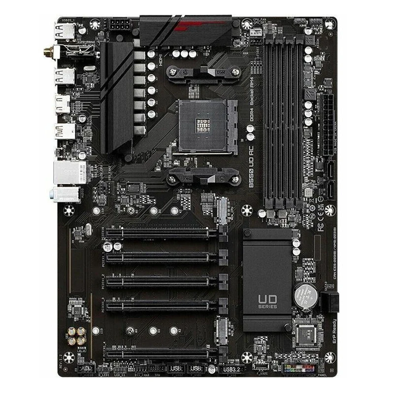 For B550 UD AC Motherboards Socket AM4 DDR4 128GB For AMD B550 Desktop Mainboard M,2 NVME USB3.0