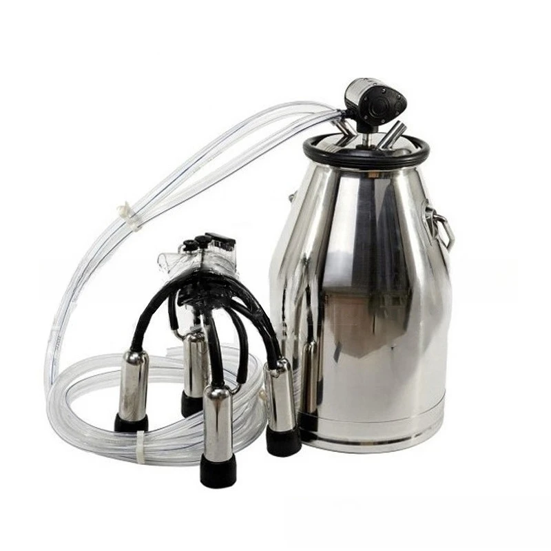 20 liters cow with sheep pumping machine milking machine cow and sheep milking machine accessories stainless steel milk bucket
