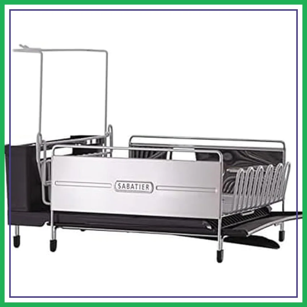 

Expandable Stainless Steel Dish Rack with Rust-Resistant Coated Wires, Utensil Caddy & Removable Stemware Holder