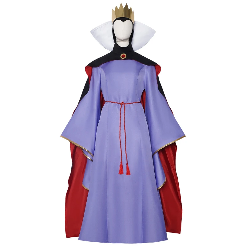 

Костюм для косплея Белоснежки (живая актриса), платье Злой Королевы, наряд для сценических выступлений в стиле аниме, карнавальный костюм