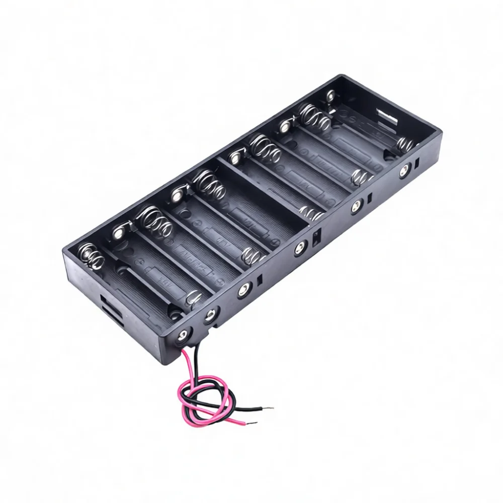 AA Battery Holder Box With Cov - огляд і ціна Diy Electronics Holder