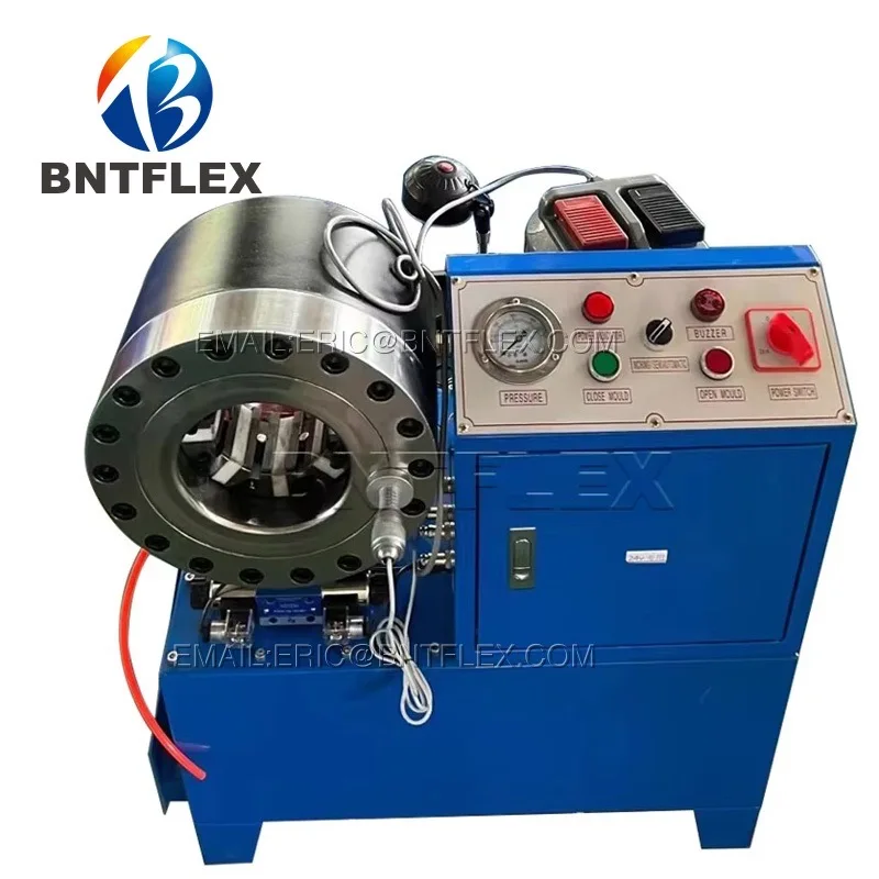 آلة تجعيد الخراطيم المطاطية الهيدروليكية اليدوية المحمولة #1