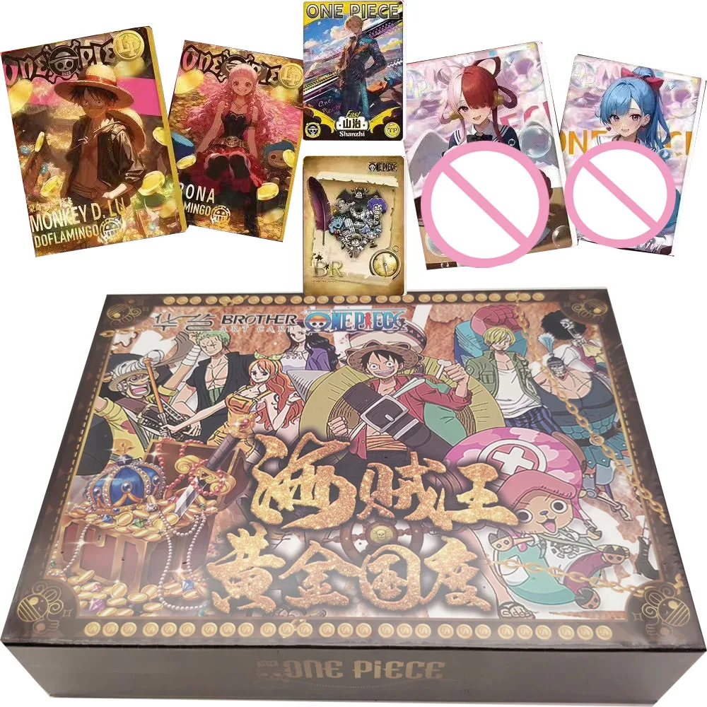 

Japanese Anime One Piece Collection Cards Youth Adventure Peripheral Characters Fashion Trendy Exquisite Cards Boys Girls Gifts