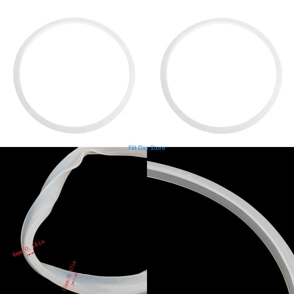 F92C Pressure Cookers Silicone Rubber Gasket Sealing Seal Ring Kitchen Cooking Tool
