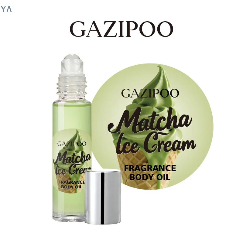 [Y]Matcha Ice Cream Roll-On Fragrance Oil Long Lasting Women'S Fragrance Body Oil Portable Mini Fragrance For Daily Use