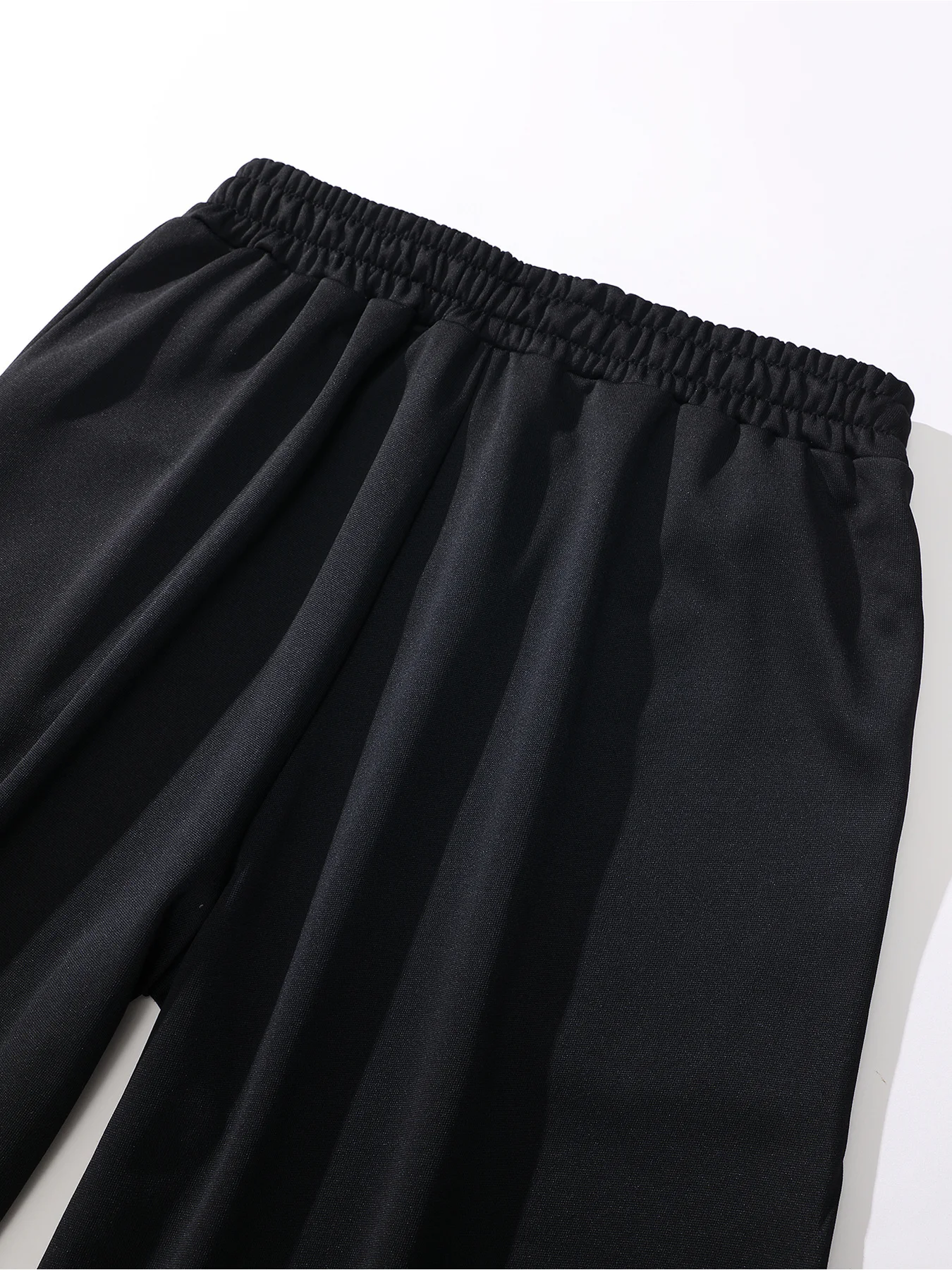 بنطال رياضي رجالي كبير الحجم واسع الساق فضفاض مناسب مع خصر مرن برباط سروال شتوي قابل للتنفس لصالة الألعاب الرياضية #5