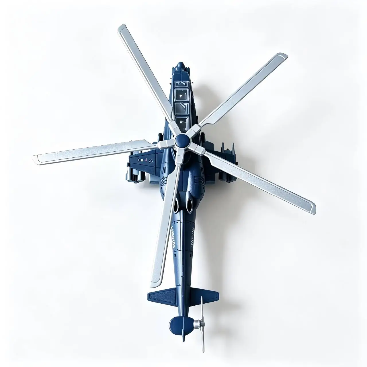 1:72 Z-10 Kampfhubschrauber, Kunststoff-Militärhubschraubermodell, Sammlerstück, Desktop-Ornament, Geschenk für Militärfans – Detail 6