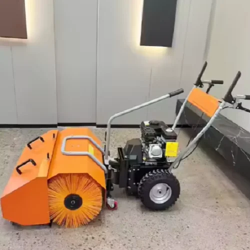 Efficient Motorized Snow Blower 18 Inch Intake Width for Heavy Snow Removal