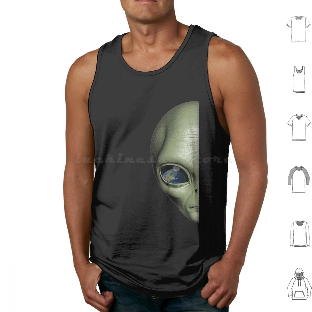 Regatas estampadas algodão extraterrestre ufo espaço e cosmos ficção científica ficção científica ufos geek júpiter filme foguete