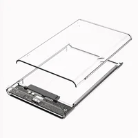 USB 3.0 HDD Enclosure 2.5" SATA HDD SSD External Hard Drive Case 5Gbps High Speed External Hard Drive Disk Box for PC Laptop 6