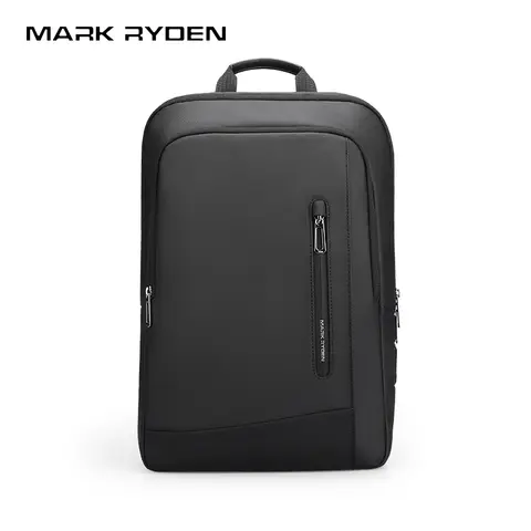 MARK RYDEN Ultra-Slim Multi-Pocket Laptop Backpack, Water-Repellent Airplane Cabin Backpack Business Travel Bag