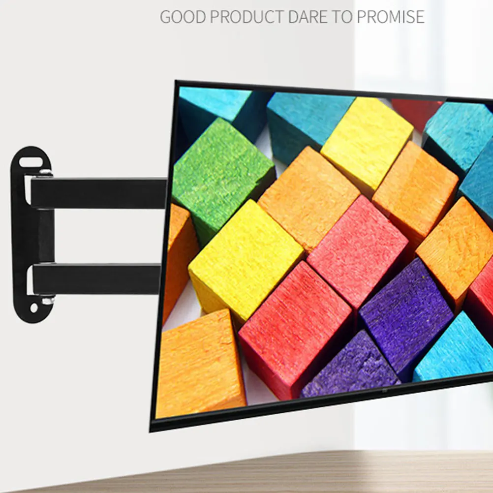 

Universal Wall Mount Bracket Swivel Monitor St Full 10kg Load Capacity Screen Rack Home Accessories
