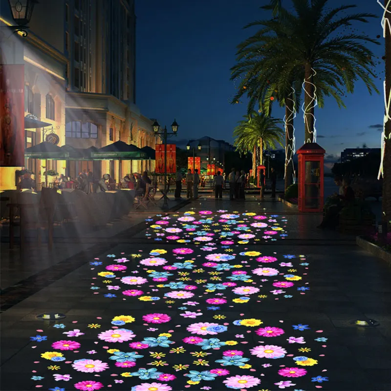 

Custom Engineering Colorful Pattern 85W Hd Outdoor Led Projector Dynamic Creative Projection Lamp