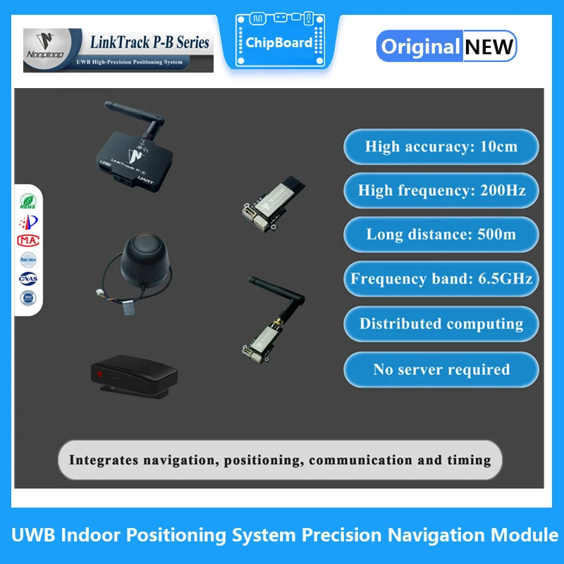 UWB Indoor Positioning System Precision Navigation Module LinkTrack P-C Series Nooploop