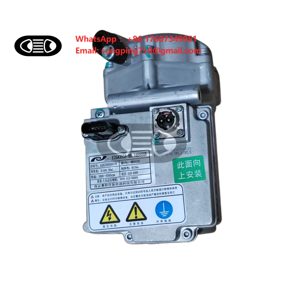 TUZHIHAO for Chery Tiggo Car Air Conditioning Compressor AC Pump Original Used in Good Condition
