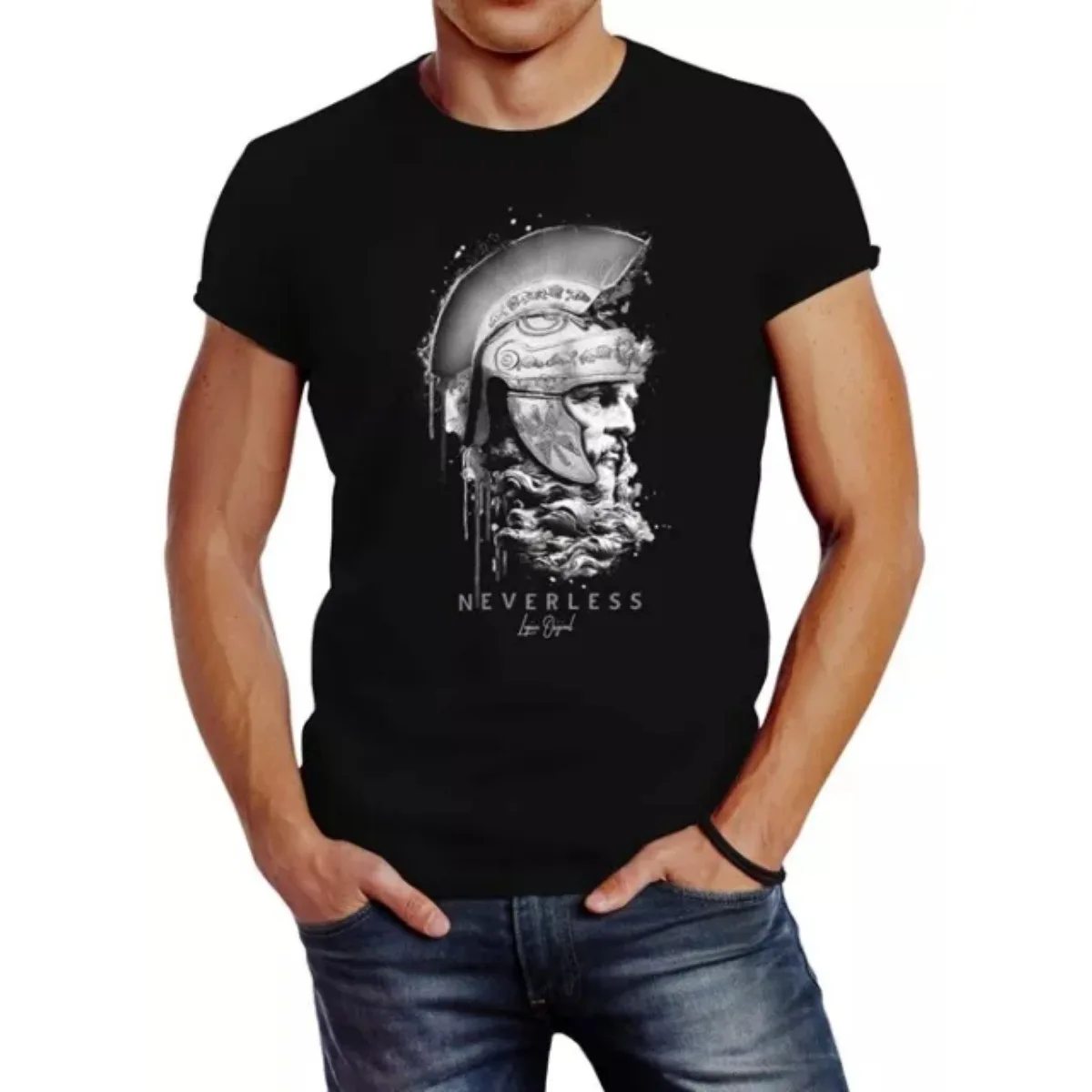 

Spartan Warrior Sparta King Leonidas T-Shirt 100% Cotton O-Neck Short Sleeve Summer Casual Mens T-shirt Streetwear