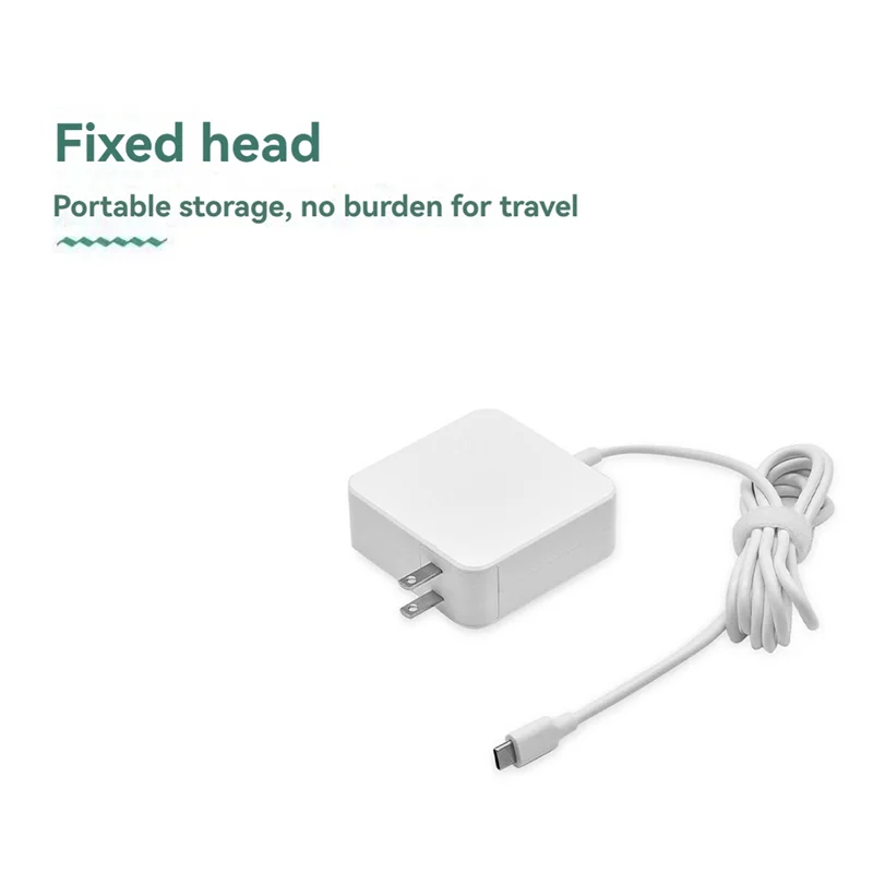 Адаптер питания для ноутбука USB C мощностью 90 Вт, настенное быстрое зарядное устройство типа C для ноутбука