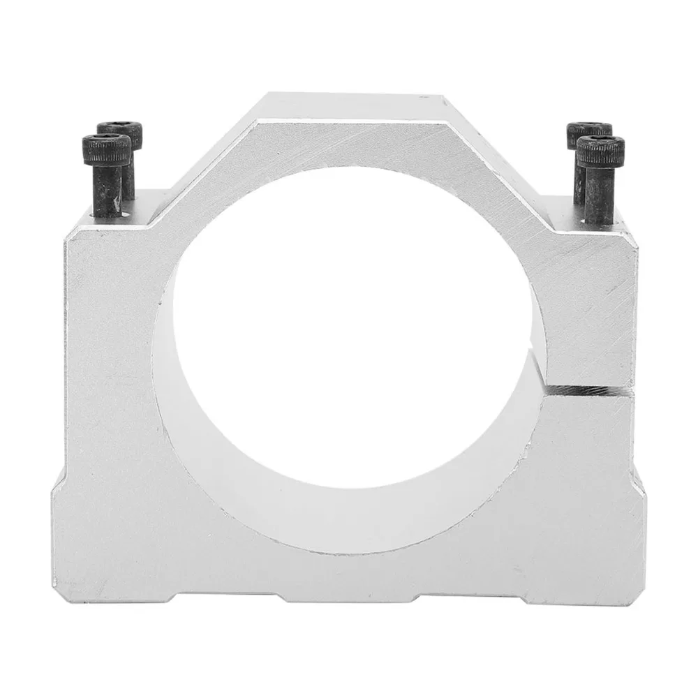 80mm Diameter Spindle Motor Mount With Screw Motion Control Shaft Mounting Base Solid Structure CNC Machined