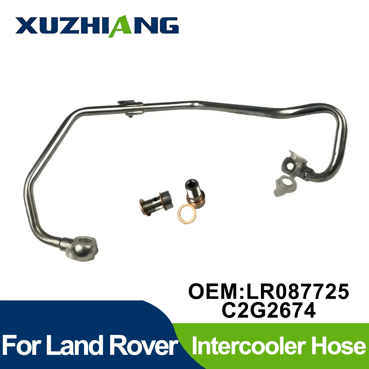 XUZHIANG LR087725 C2G2674 High-Quality Aluminum Turbocharger Pipe for Land Rover Jaguar XF XJ