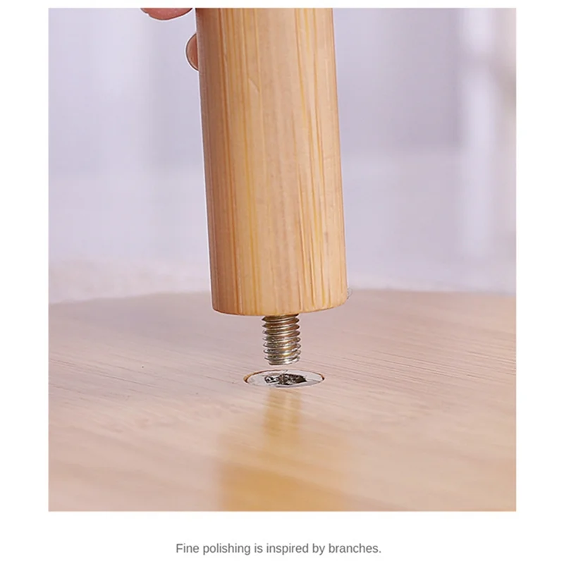 J1UL1N Mug Water Cup Holder Tree Coffee Cup Tree Mug Holder Tree With 6 Hooks Natural Color
