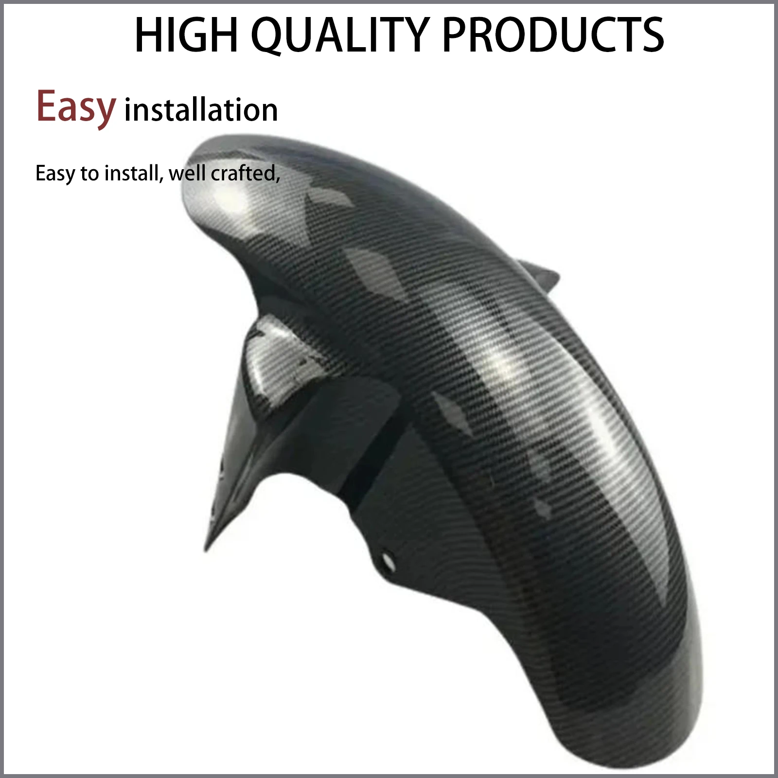 YZFR1 Motorcycle Front Fender Splash Mud Dust Guard For Yamaha YZF R1 2004 - 2008 FZ1 2005 - 2008 FZ8 FAZER 2011-2013Accessories