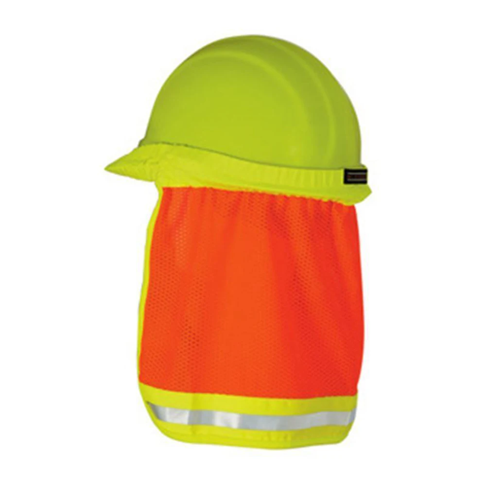 Summer Shade Reflective Cap Cover Safety Hard Hat Neck Shield Helmets Reflective Stripe Useful  for Construction Workers