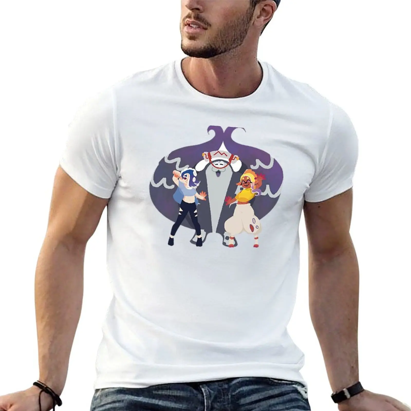 Deep Cut funny T-Shirt Basic Breathable Solid Color T-Shirt