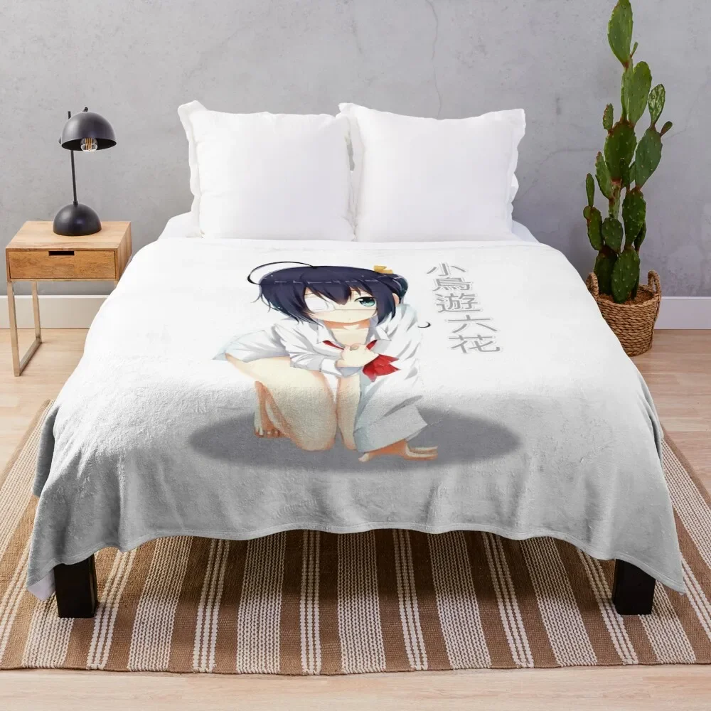 

Одеяло Kawaii RIkka Chan, Фланелевое покрывало для сна, дивана, кровати, одеяла