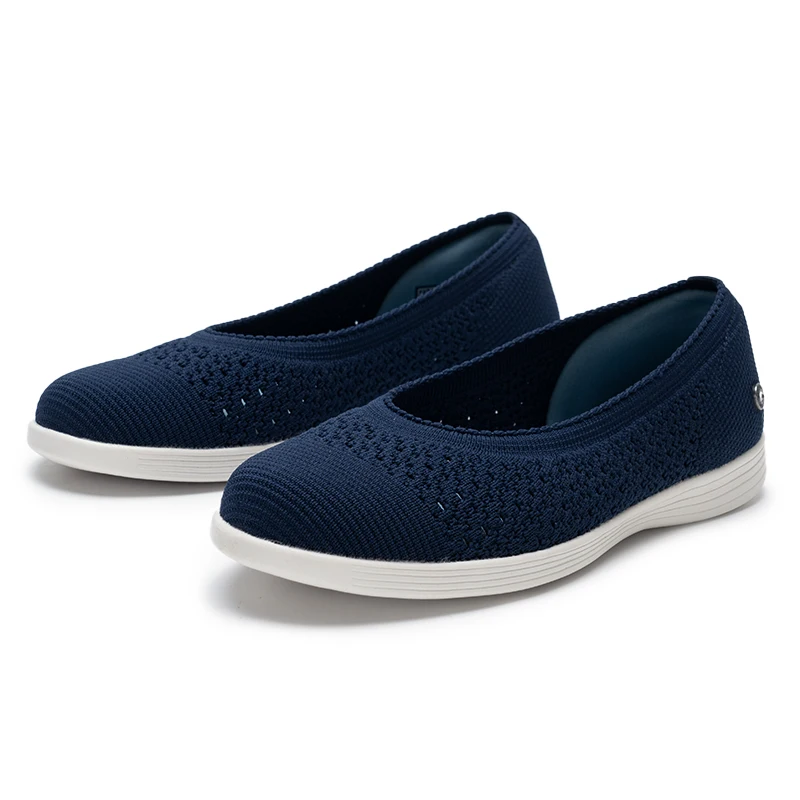 Skechers Women's Shoes On-The-Go Dreamy Shallow-Mouthed Single Shoes, Lightweight and Breathable Daily Casual Shoes 136265-Nvy
